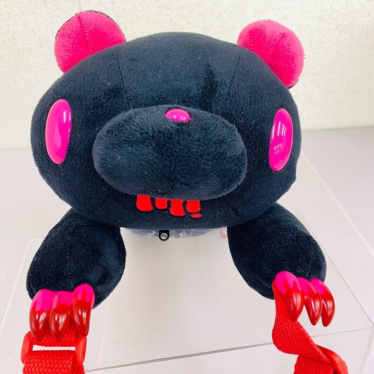 Gloomy Bloody Bear Pouch Black Plush Soft Toy TAiTo Proud of Strength Chax GP