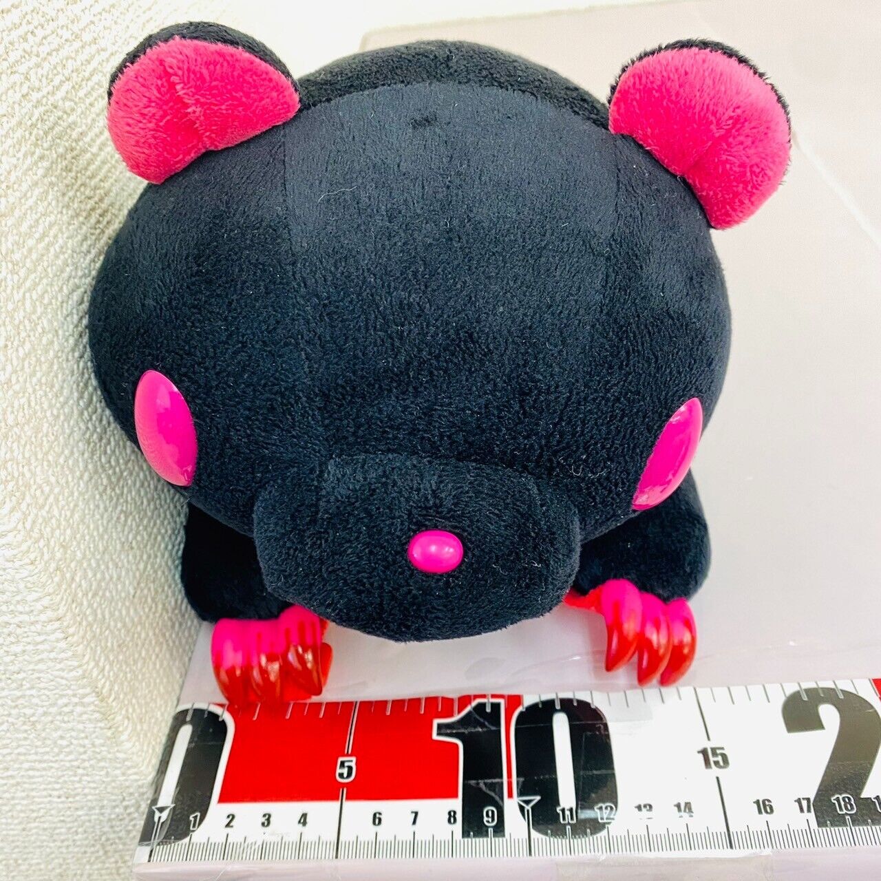 Gloomy Bloody Bear Pouch Black Plush Soft Toy TAiTo Proud of Strength Chax GP