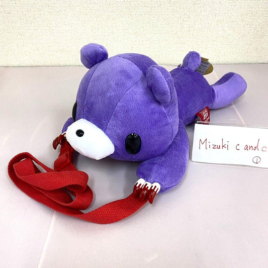 Gloomy Bloody Bear Pouch Purple Plush Soft Toy TAiTo Proud of Strength Chax GP