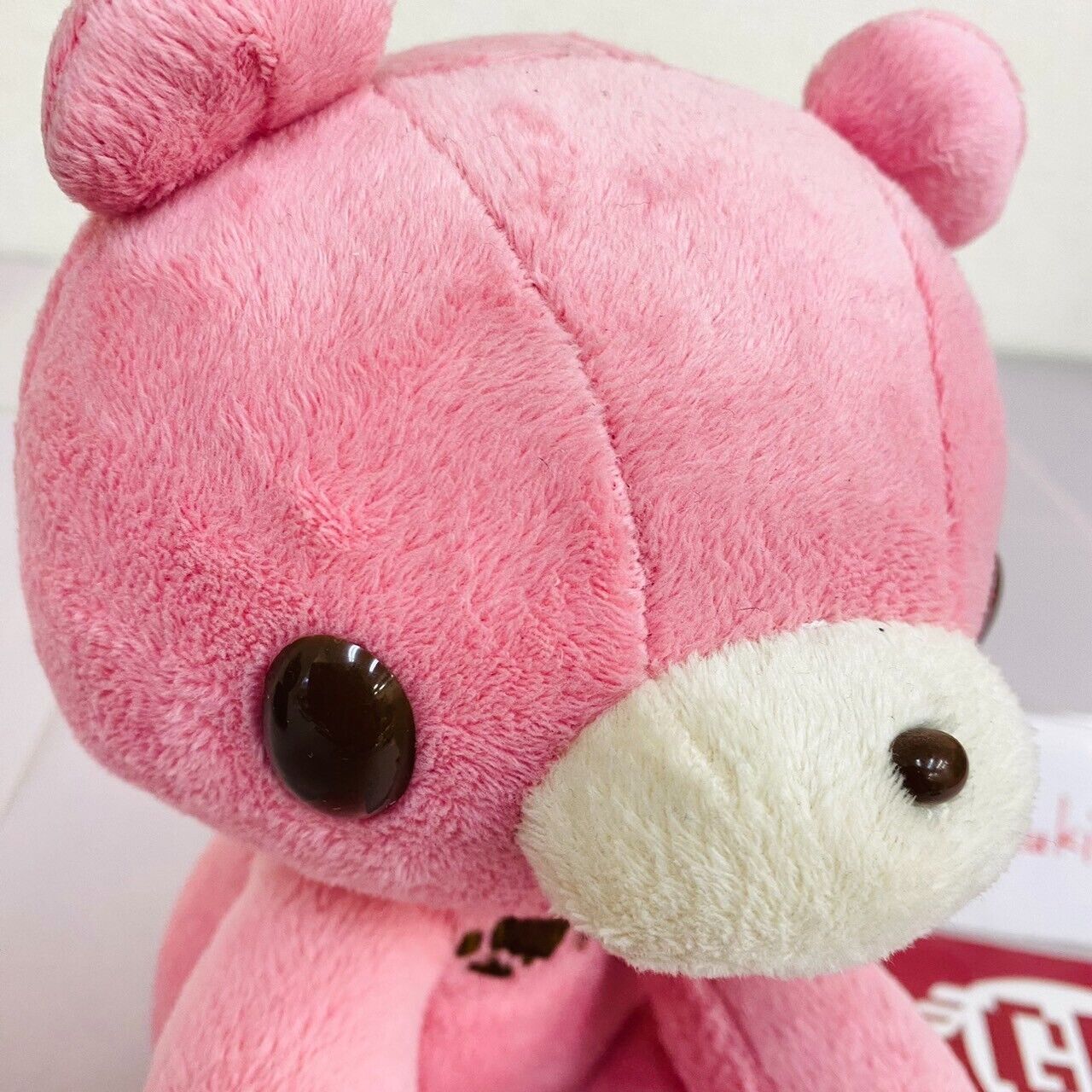 TaiTo Gloomy Bloody Bear Plush Soft Stuffed Toy Pink Brown Chax Valentine 2 Set