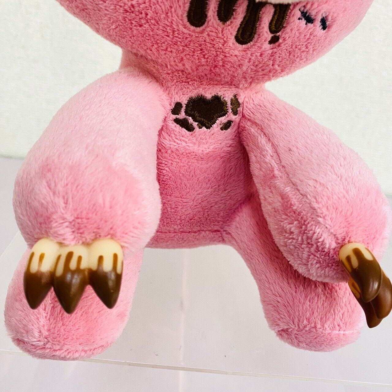 TaiTo Gloomy Bloody Bear Plush Soft Stuffed Toy Pink Brown Chax Valentine 2 Set