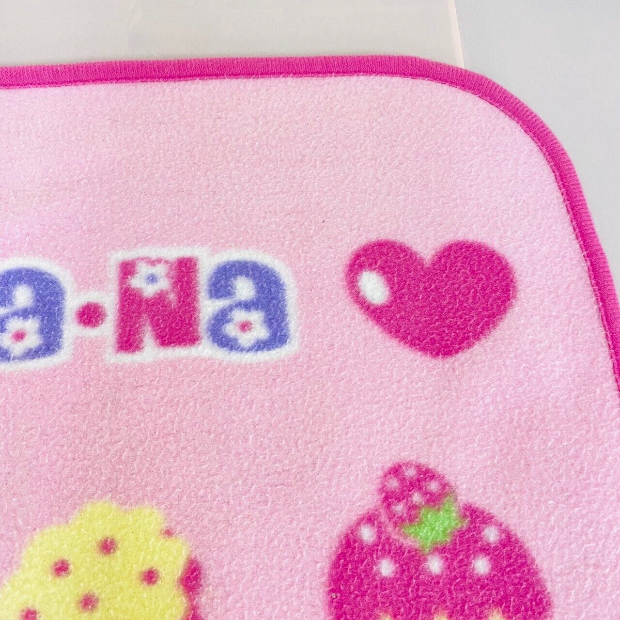 Sanrio Usahana Blanket Pink Cake Heart Sweets Donut Rabbit Kawaii Character Rare