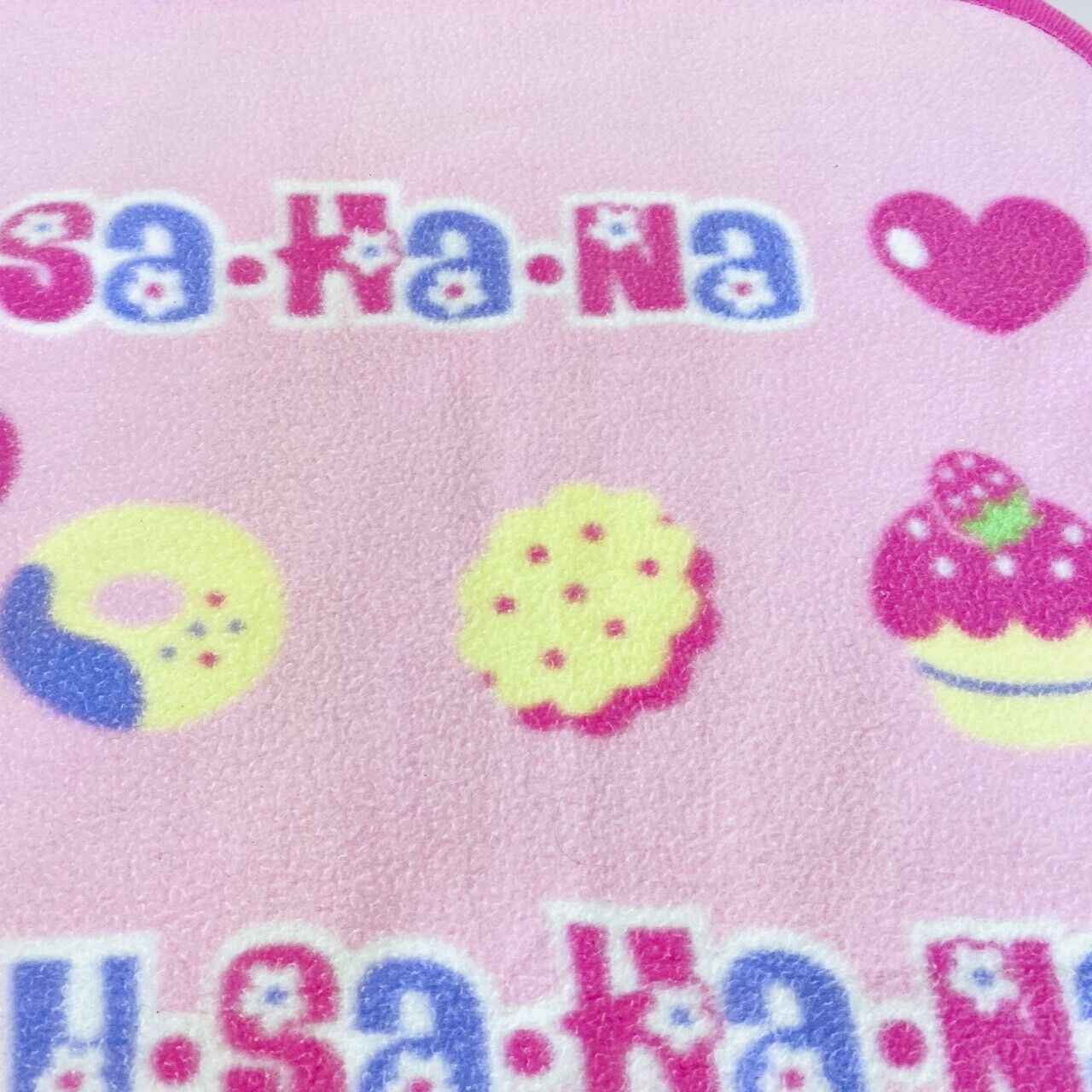 Sanrio Usahana Blanket Pink Cake Heart Sweets Donut Rabbit Kawaii Character Rare