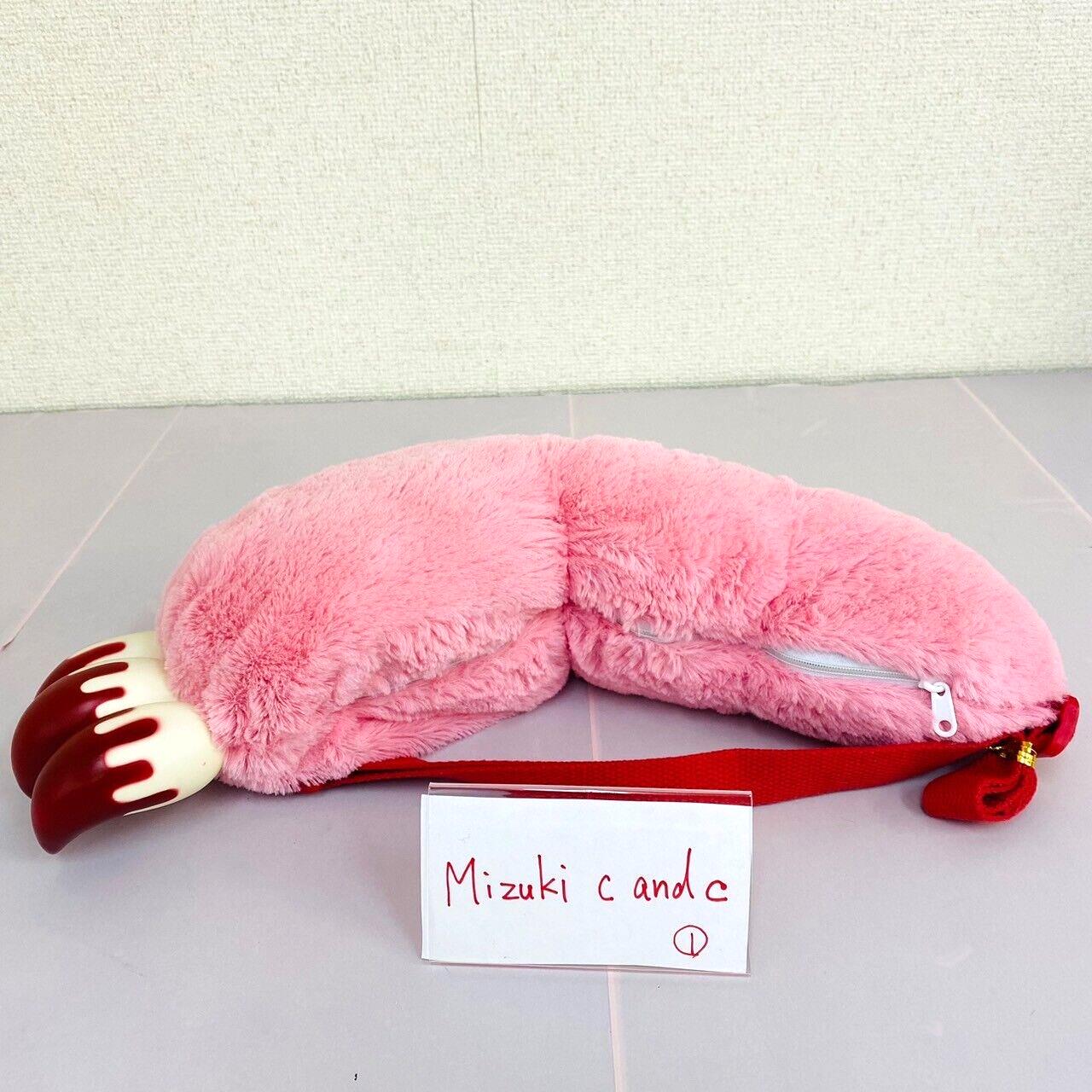 TAiTo Gloomy Bloody Bear Arm Pouch Pink Plush Soft Stuffed Toy Chax GP Fluffy