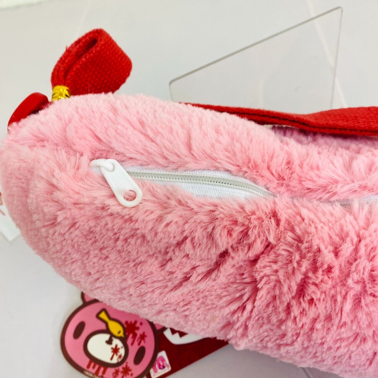 TAiTo Gloomy Bloody Bear Arm Pouch Pink Plush Soft Stuffed Toy Chax GP Fluffy