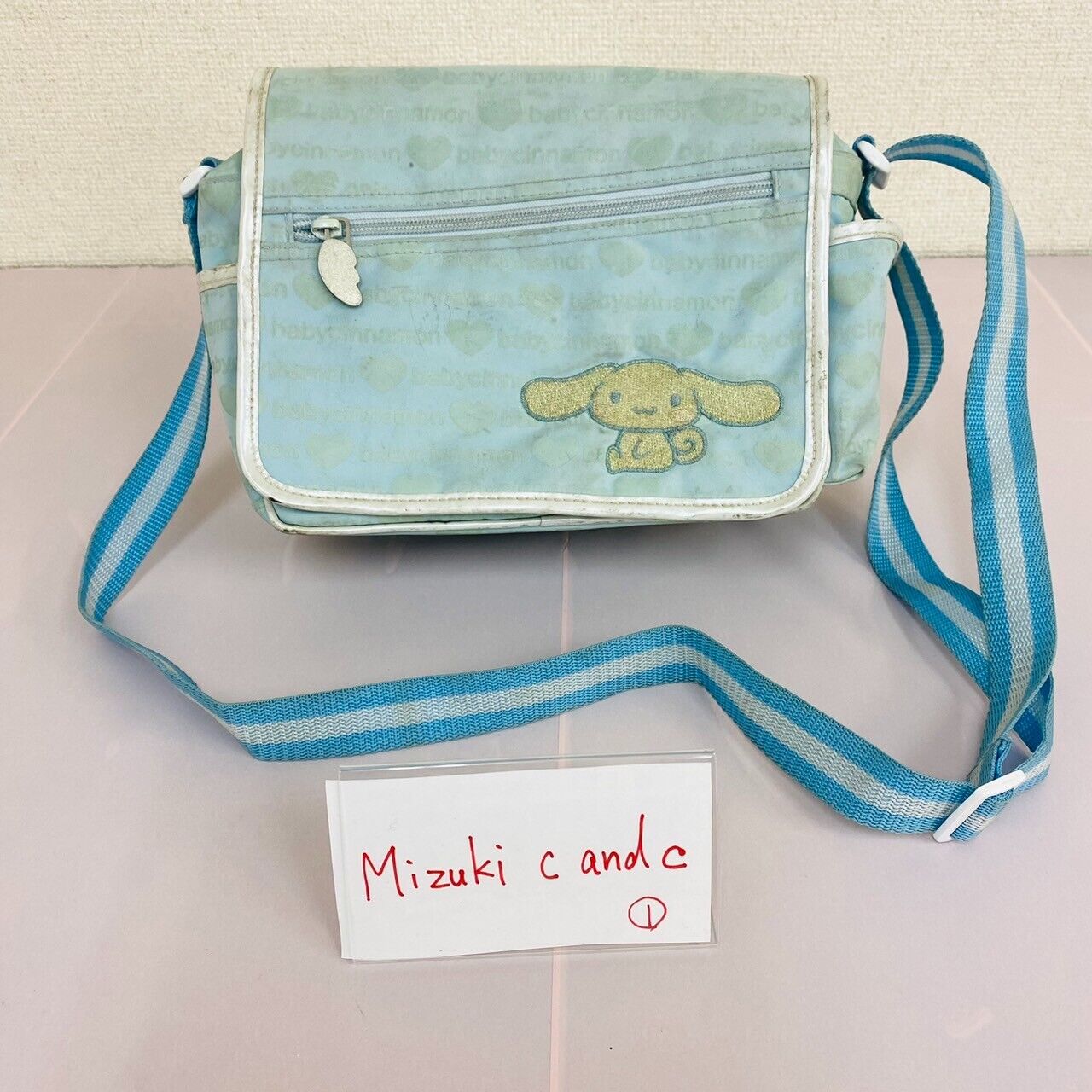 Sanrio Cinnamoroll Cinnamon Shoulder School Bag Light Blue Wing Puppy Kawaii