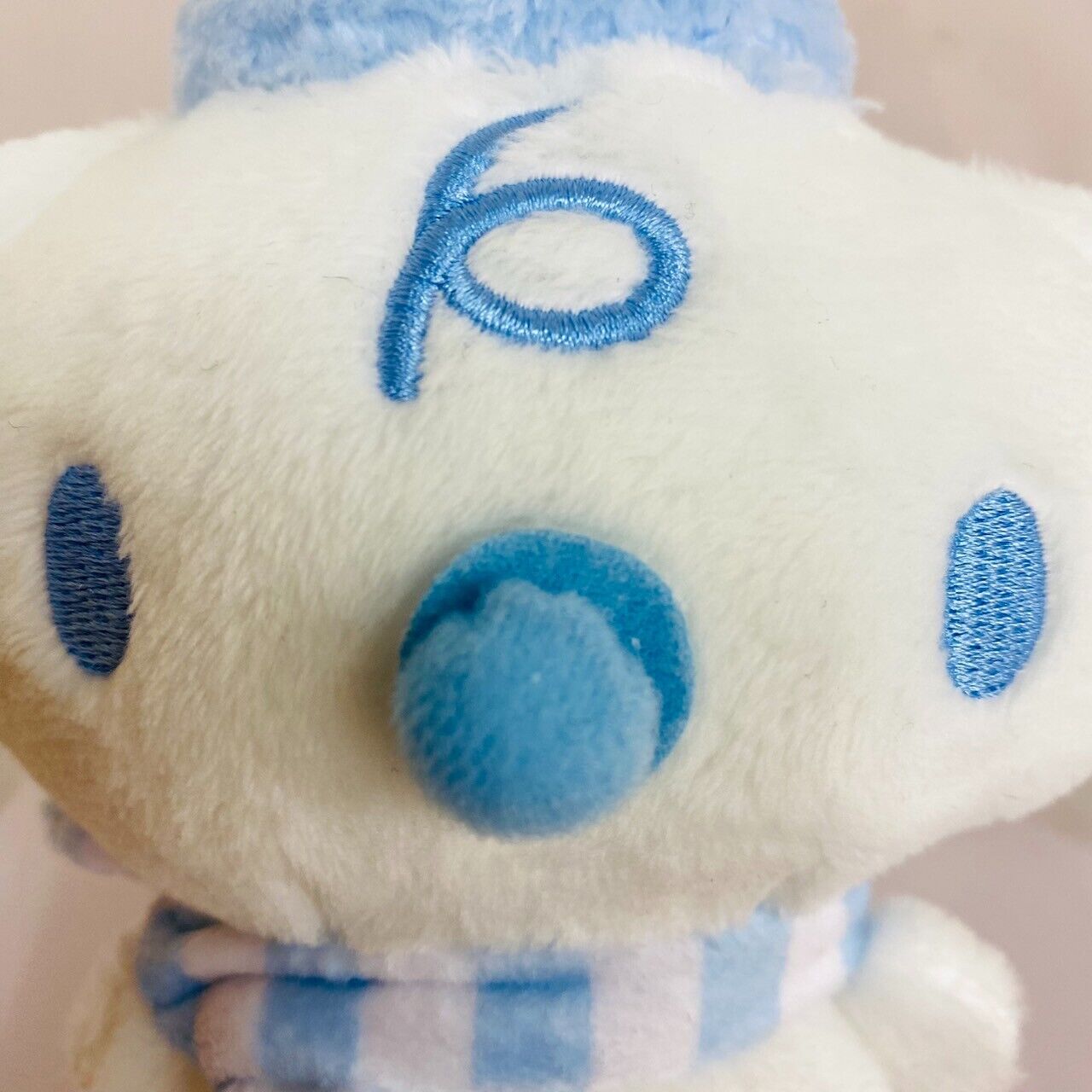 Sanrio Cinnamoroll Milk Plush Soft Stuffed Toy Doll Baby White Winter Muffler