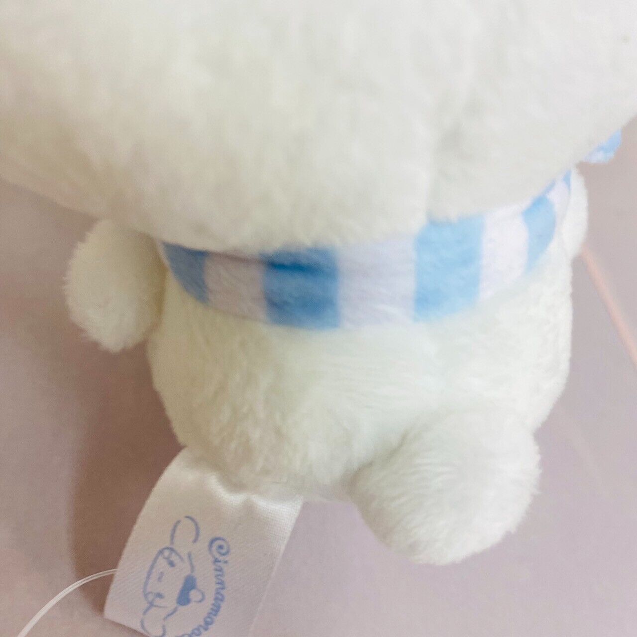 Sanrio Cinnamoroll Milk Plush Soft Stuffed Toy Doll Baby White Winter Muffler