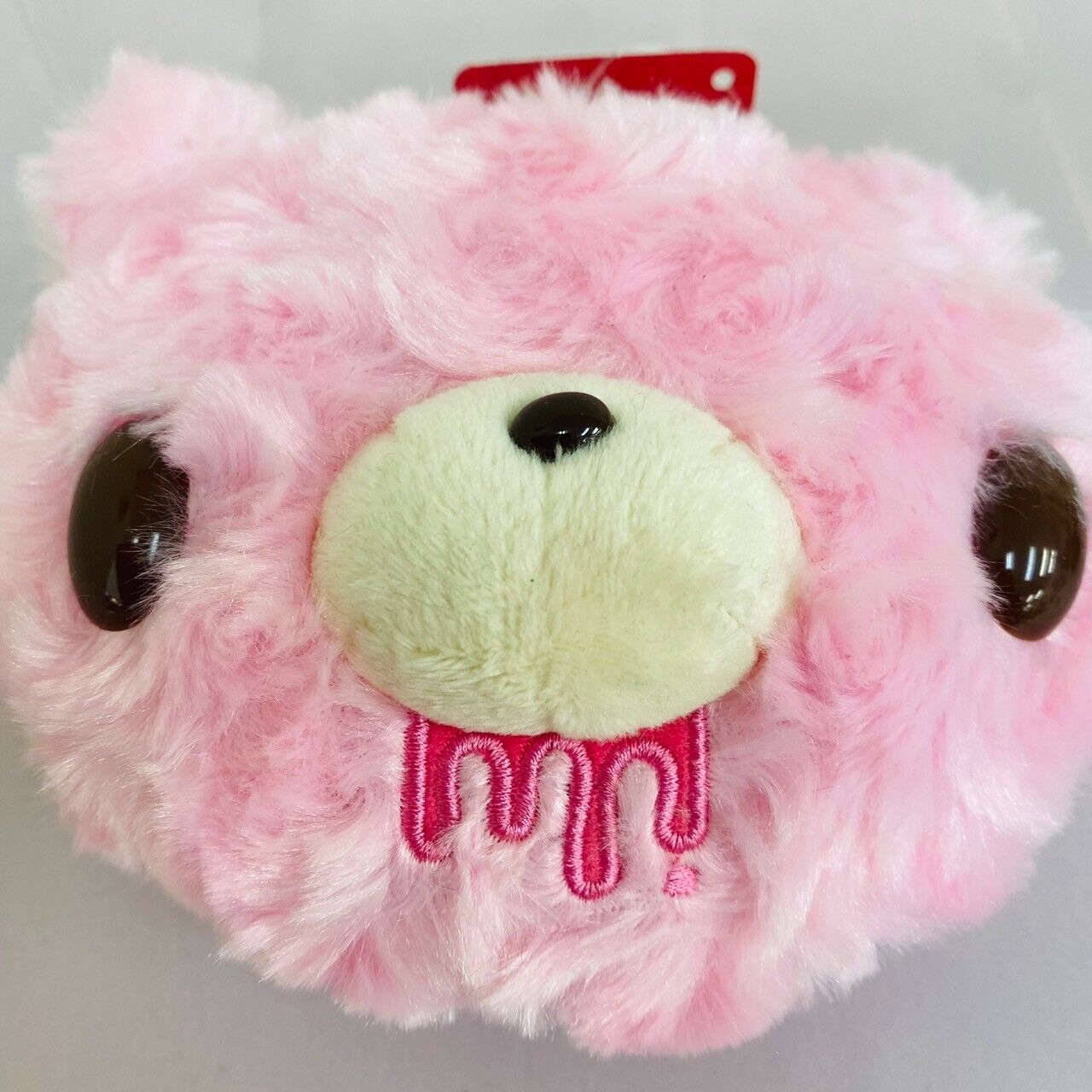 TAiTo Gloomy Bloody Bear Plush Pass Case Soft Toy Pink Black Mascot Ghost Set 2