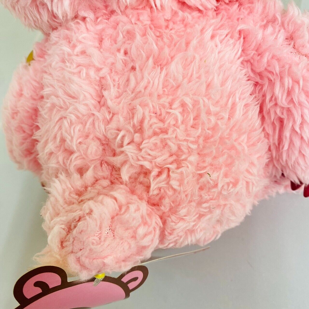 TaiTo Gloomy Bear Bloody Pink Plush Soft Stuffed Toy Ribbon Teddy Button CGP 240