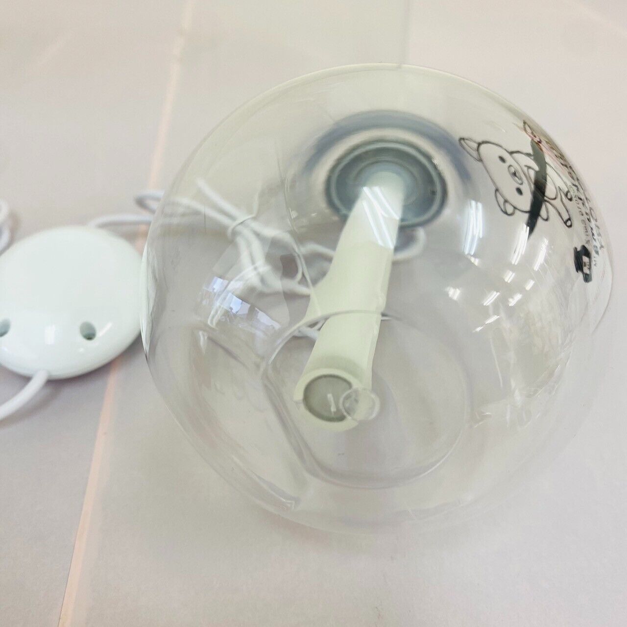 San-x Rilakkuma Humidifier With LED Light Bulb USB Power Supply Bear Character