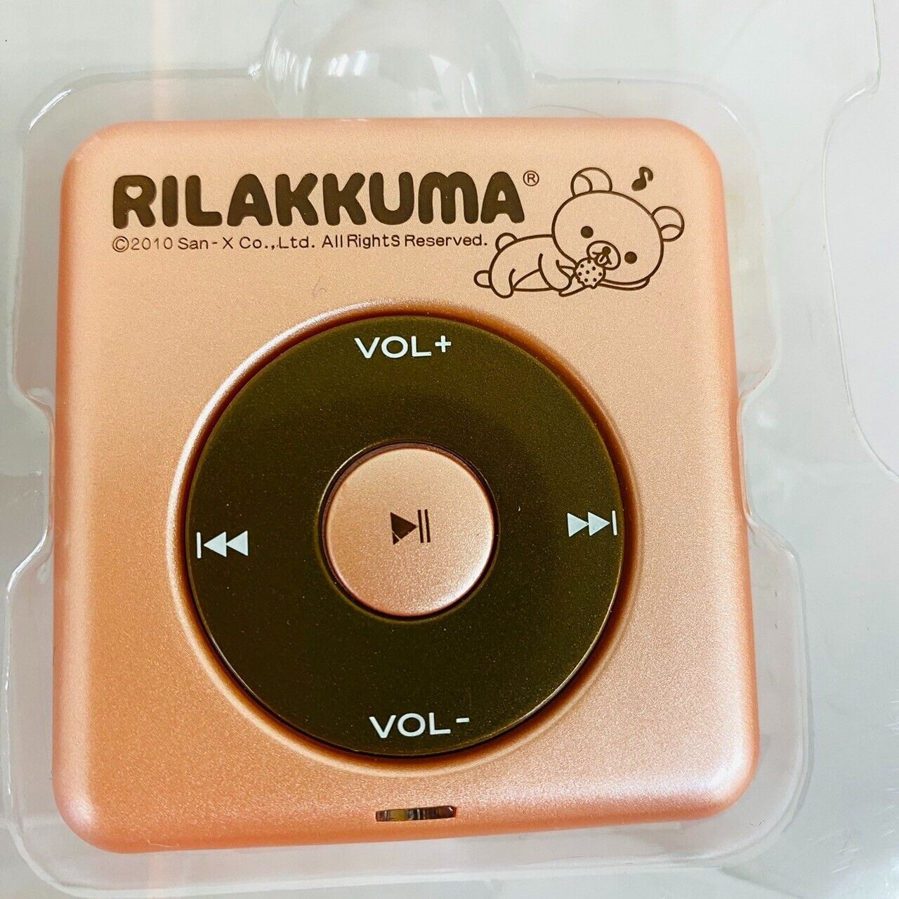 San-x Rilakkuma Korilakkuma 7th Happy Mp3 Music Player Pink Kawaii Character