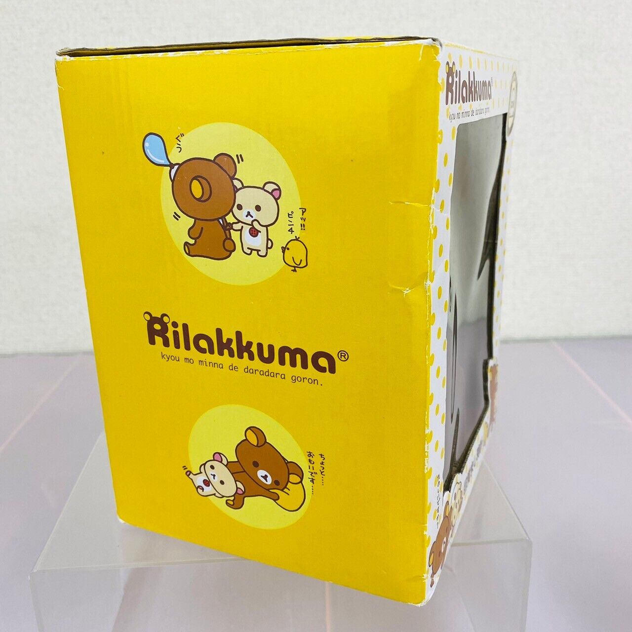 San-x Rilakkuma Alarm Clock Piggy Bank Brown Bear Korilakkuma Kiiroitori Kawaii