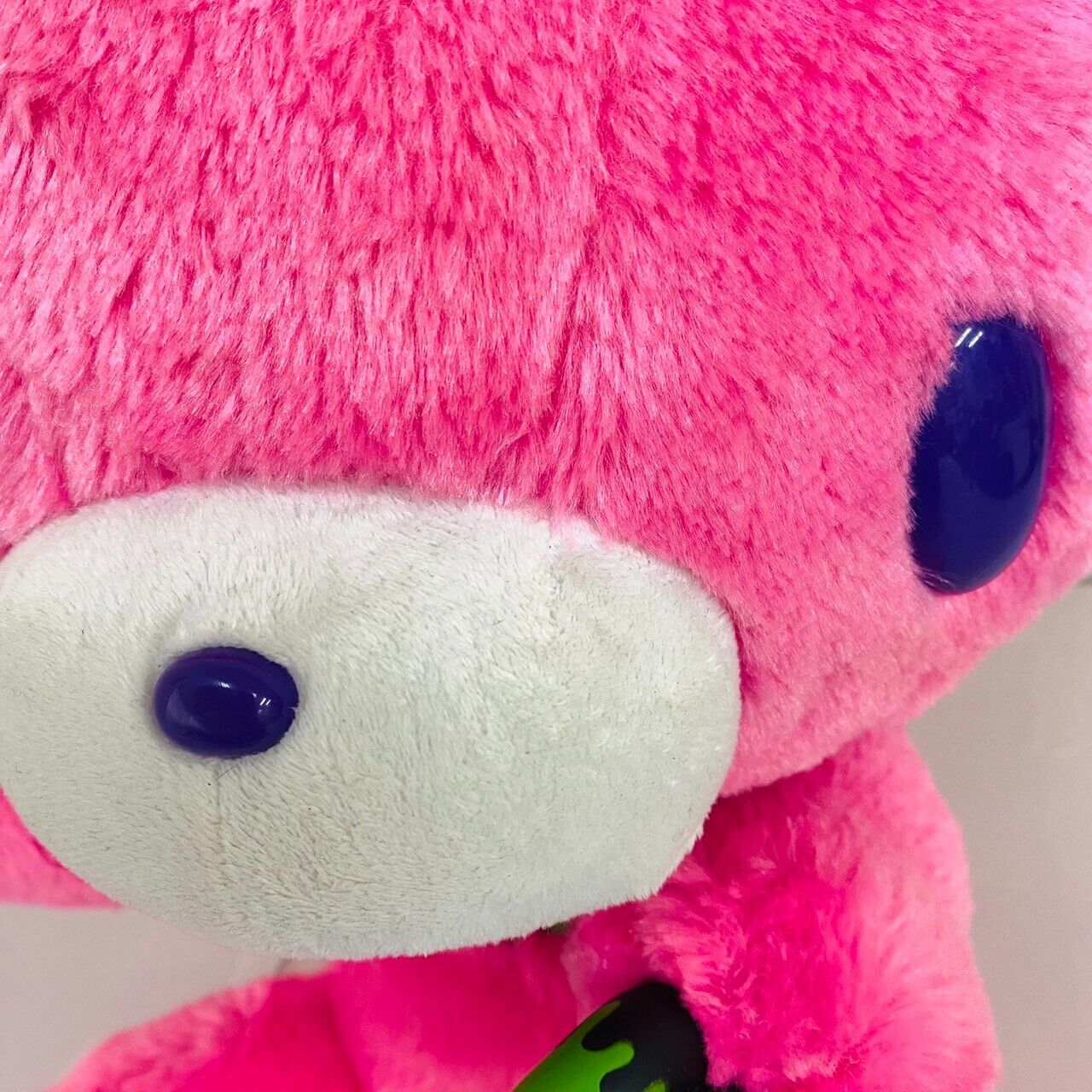 TAiTo Gloomy Bloody Bear Horror Tone Pink Plush Soft Stuffed Toy Chax GP CGP 295