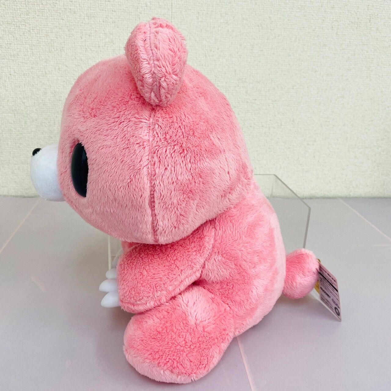 TAiTo Gloomy Bloody Bear Pink Plush Perfect Proportion Basic Soft Stuffed Toy