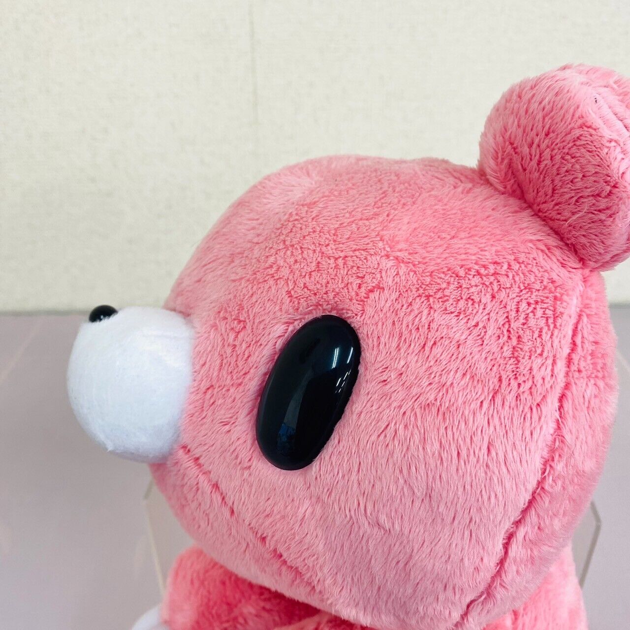 TAiTo Gloomy Bloody Bear Pink Plush Perfect Proportion Basic Soft Stuffed Toy