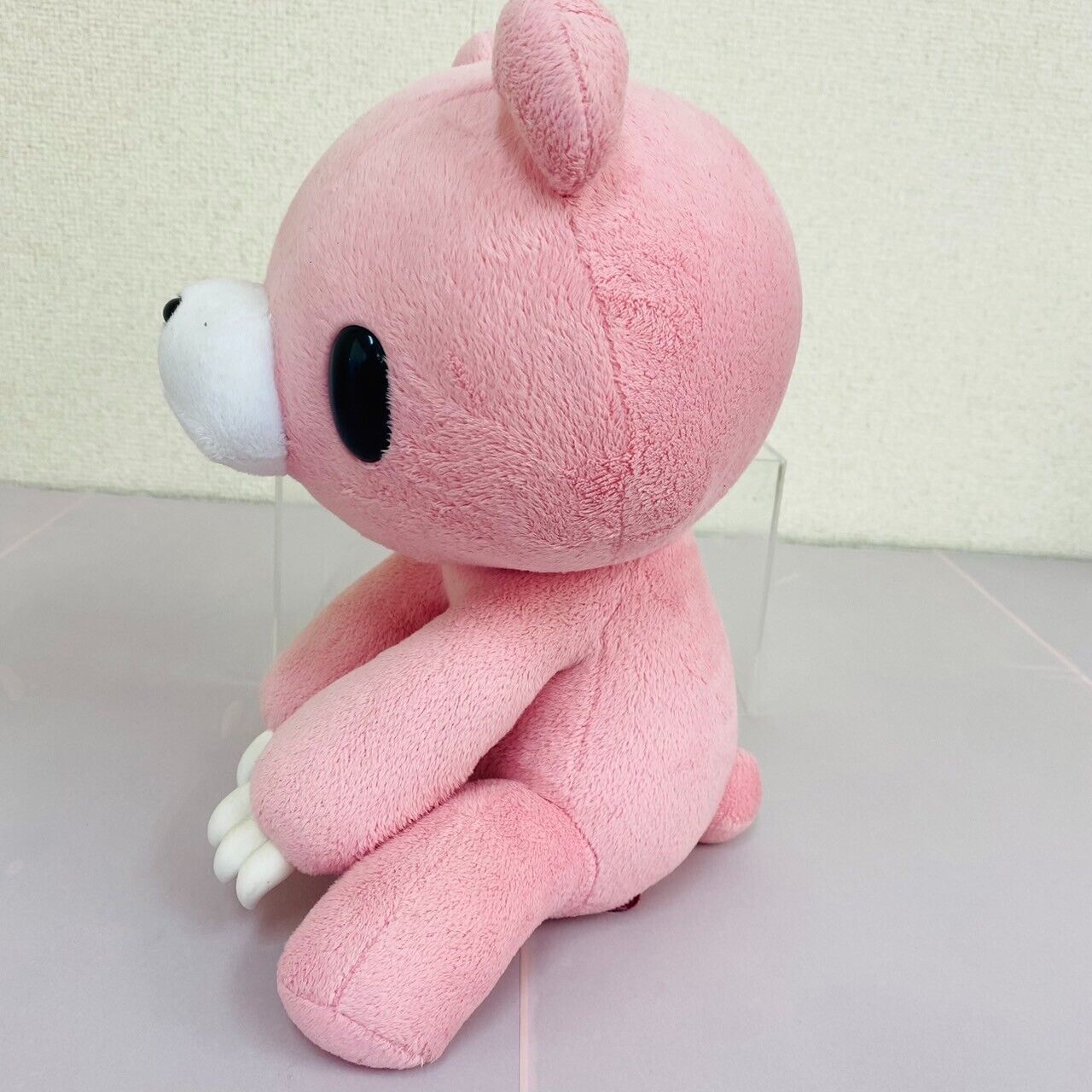 TAiTo Gloomy Bloody Bear Pink Set 2 Plush Soft Toy Drool Bird Chax GP Kawaii