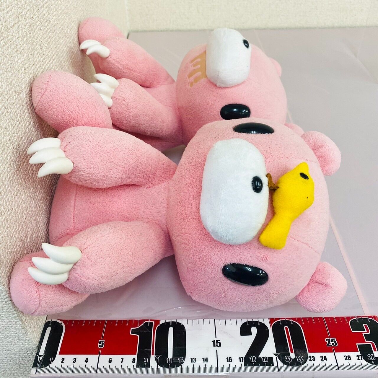 TAiTo Gloomy Bloody Bear Pink Set 2 Plush Soft Toy Drool Bird Chax GP Kawaii