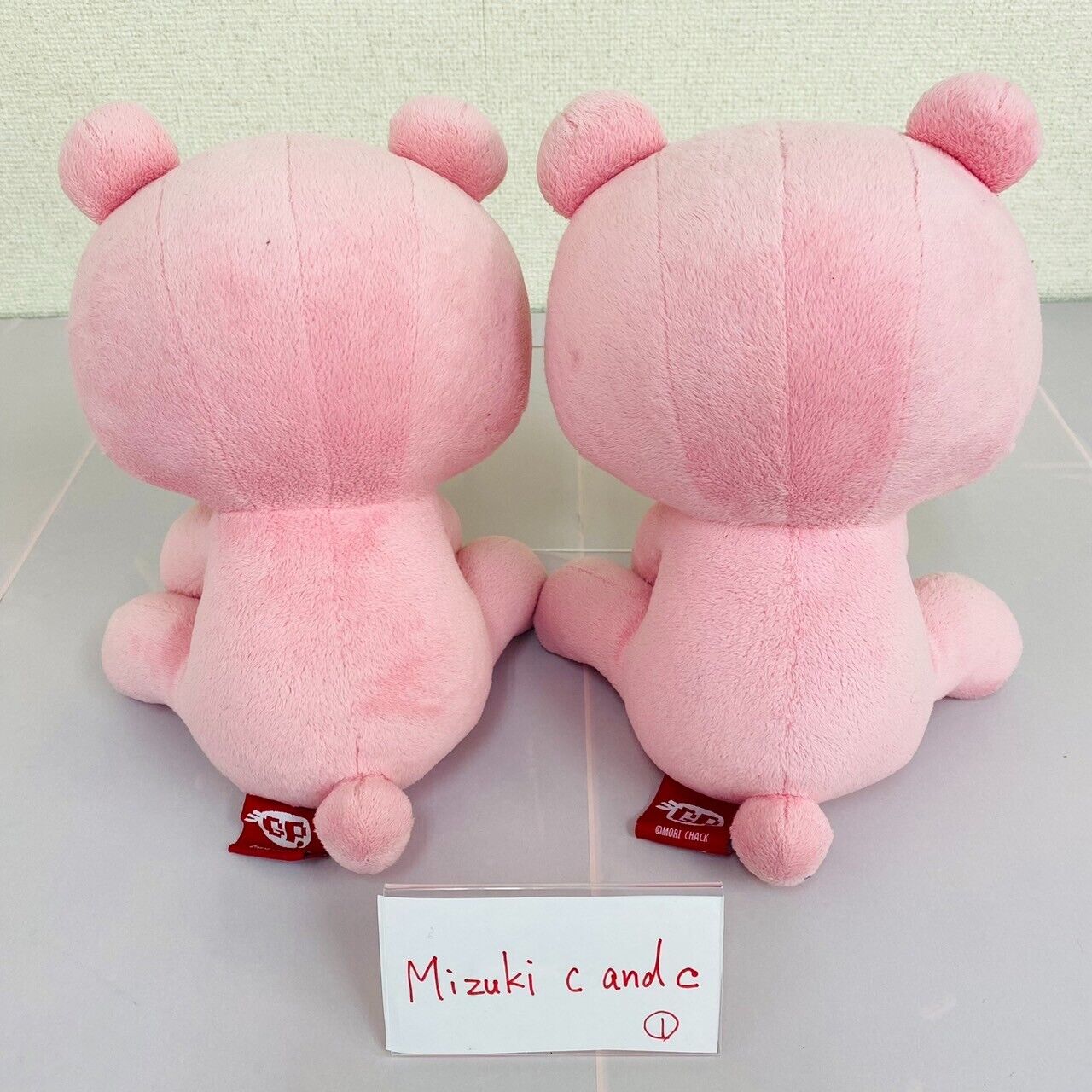 TAiTo Gloomy Bloody Bear Pink Set 2 Plush Soft Toy Drool Bird Chax GP Kawaii