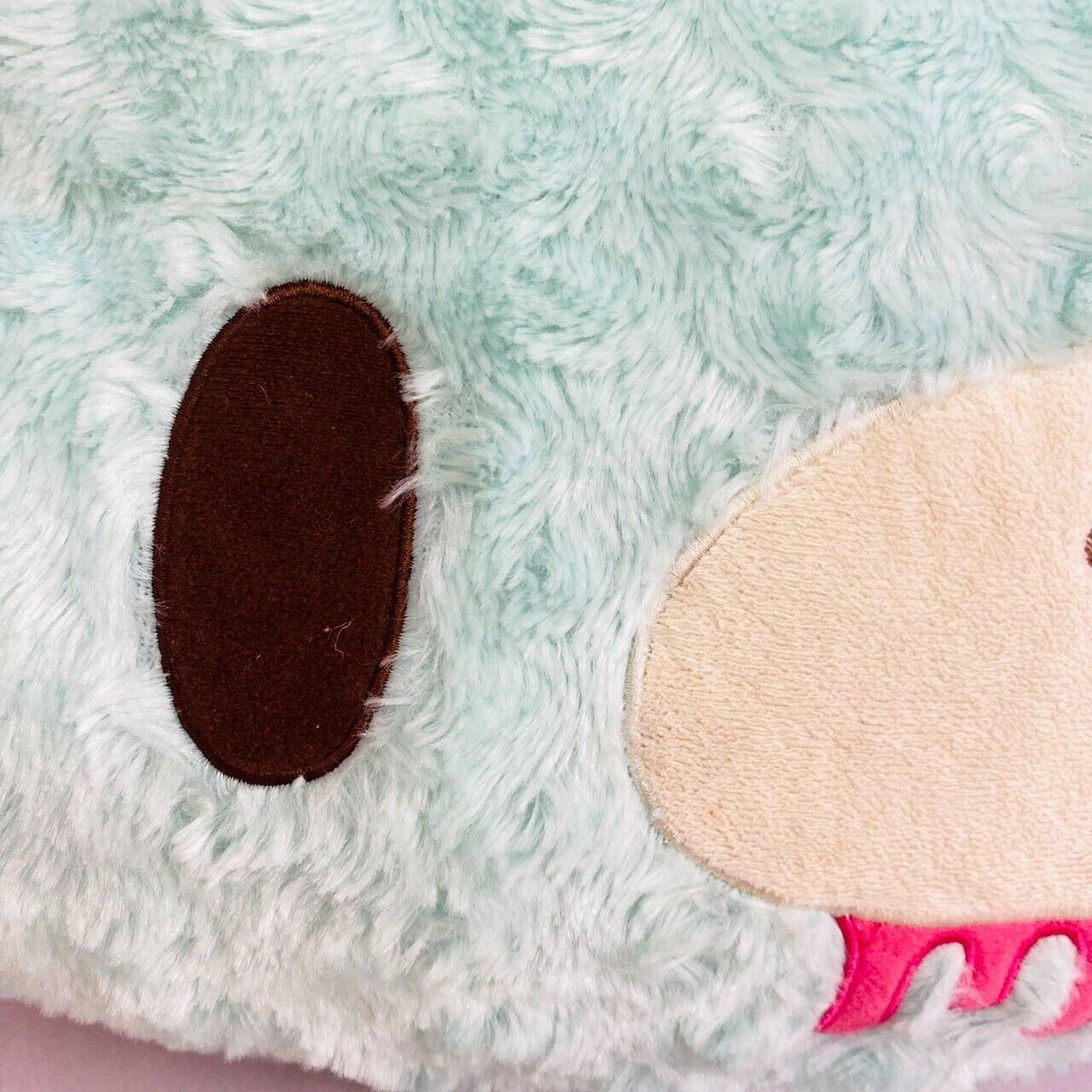 TAiTo Gloomy Bear Bloody Mint Green Face Cushion Plush Fluffy Soft Stuffed Toy