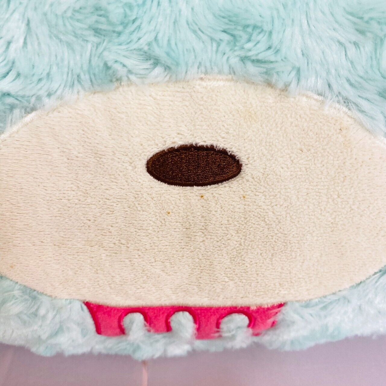 TAiTo Gloomy Bear Bloody Mint Green Face Cushion Plush Fluffy Soft Stuffed Toy