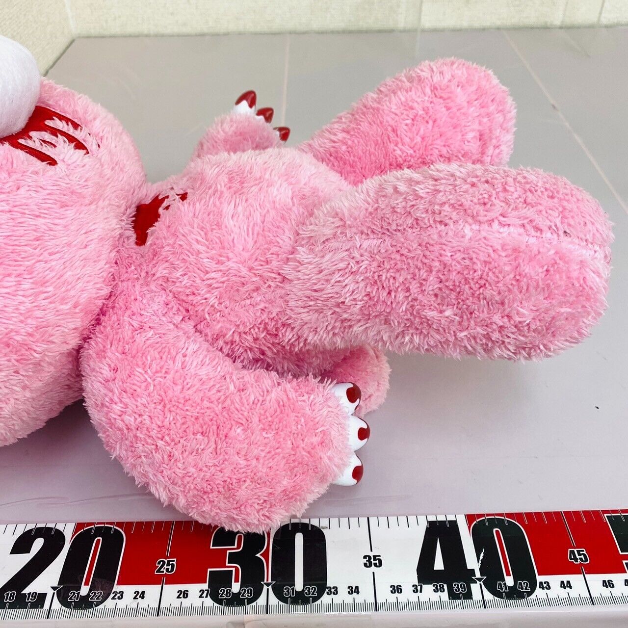 TAiTo Gloomy Bloody Bear Plush Super Standard Soft Toy Pink Fluffy Big CGP 512