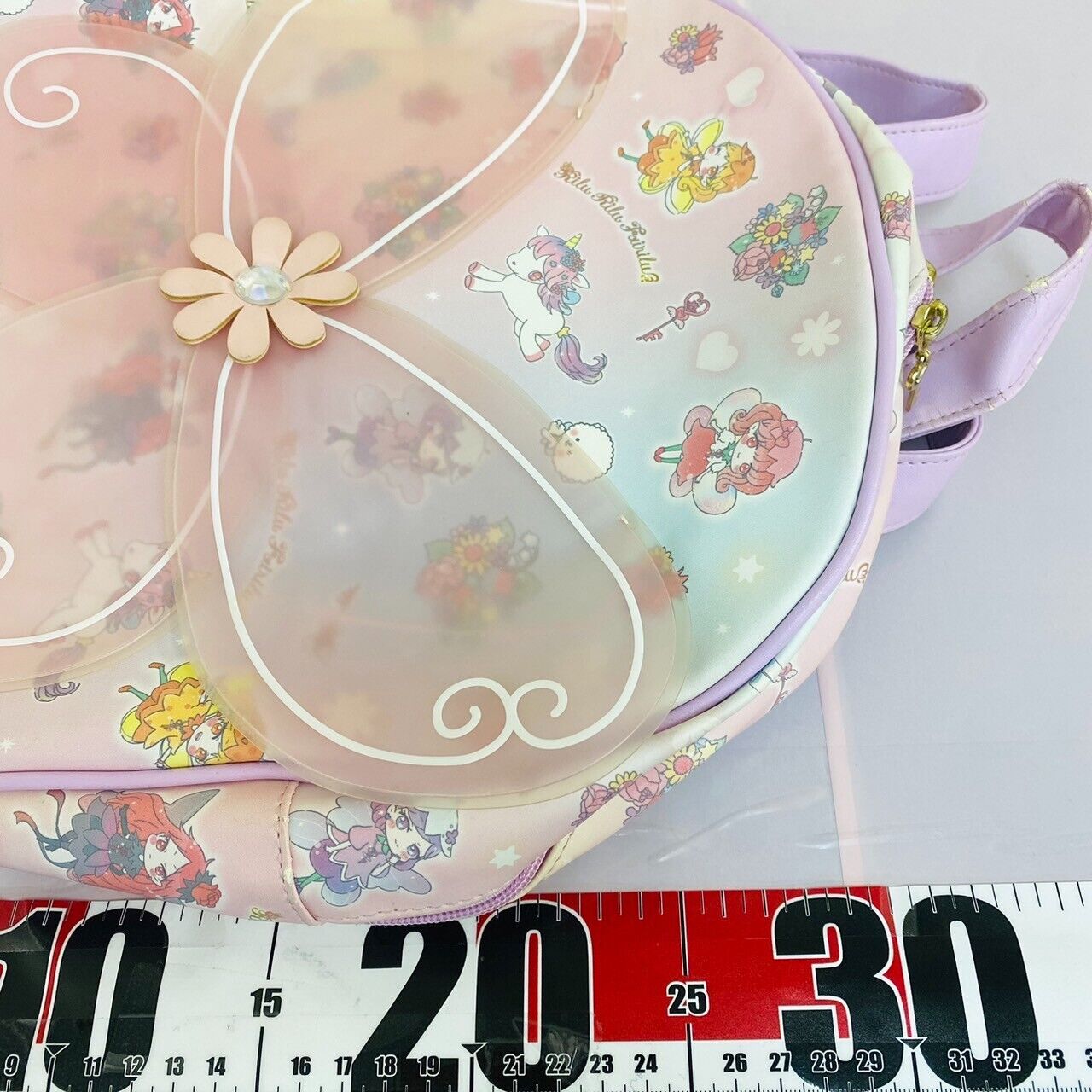 Sanrio Rilu Rilu Fairilu Backpack Rucksack Bag Pink Flower Kids Girl Kawaii Rare