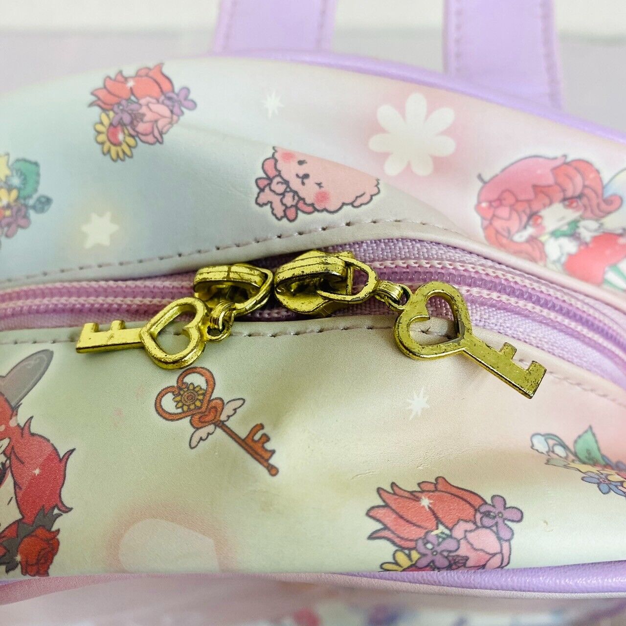 Sanrio Rilu Rilu Fairilu Backpack Rucksack Bag Pink Flower Kids Girl Kawaii Rare