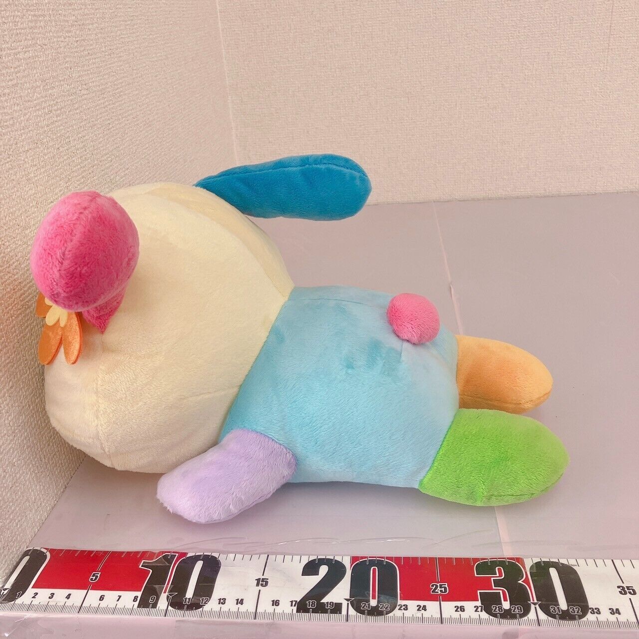 Sanrio Usahana Big Soft Stuffed Plush Toy Lying Flower Rabbit Colorful Kawaii