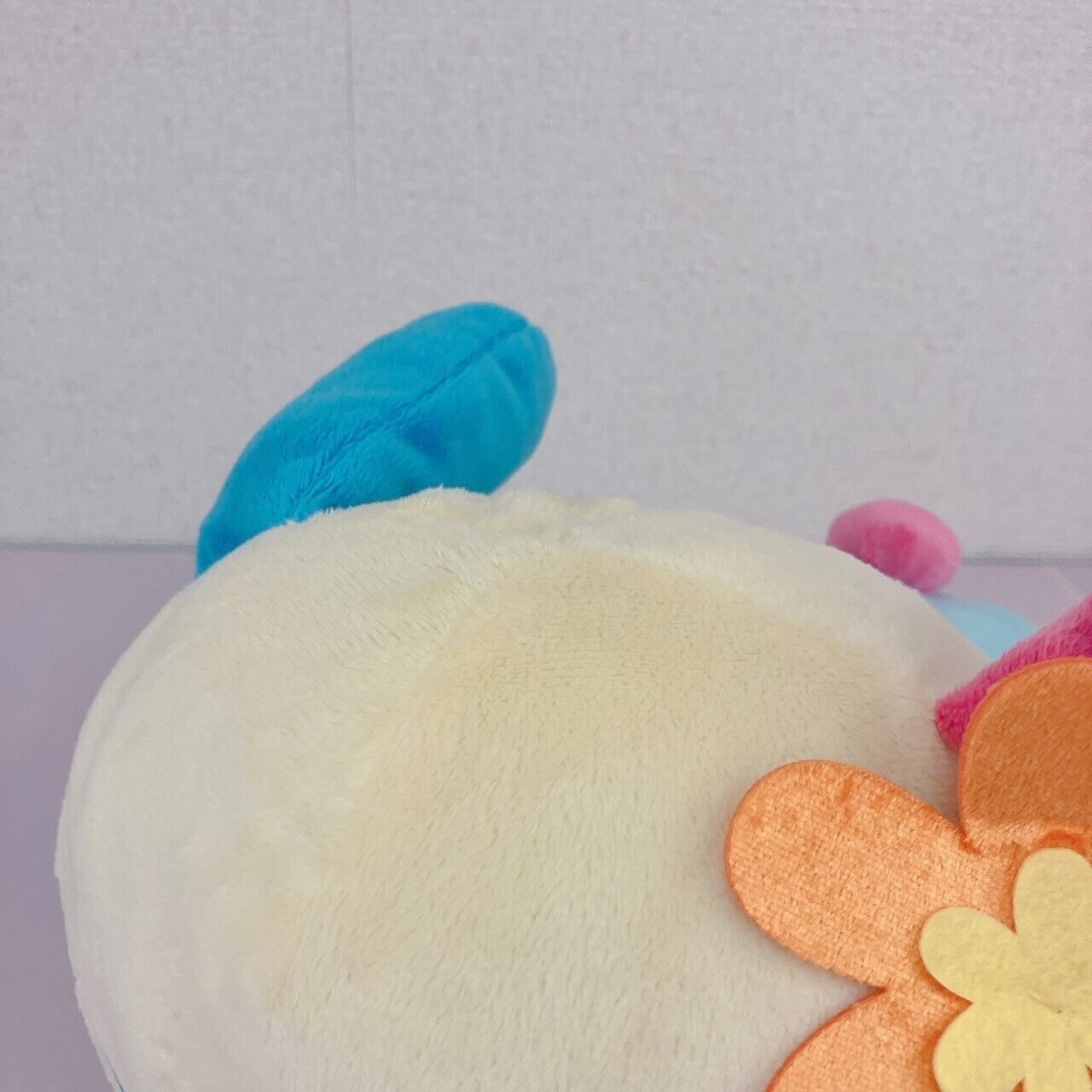 Sanrio Usahana Big Soft Stuffed Plush Toy Lying Flower Rabbit Colorful Kawaii