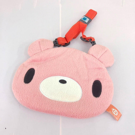 Taito Gloomy Bloody Bear Pouch Pink Face Fluffy Shoulder String Chax GP CGP Rare