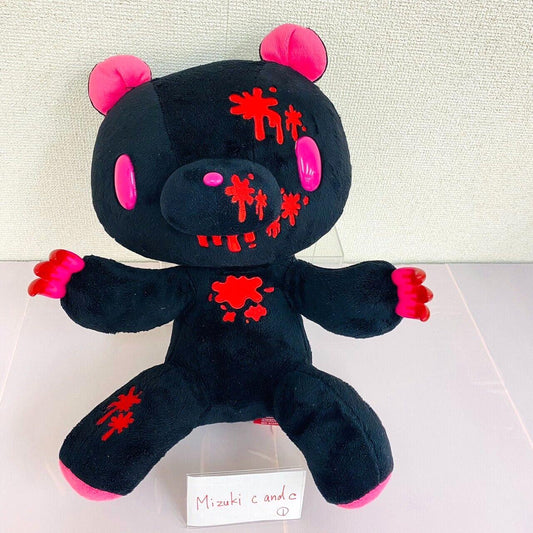 Taito Gloomy Bear Bloody Plush Soft Stuffed Toy Black Chax GP CGP Kawaii Rare