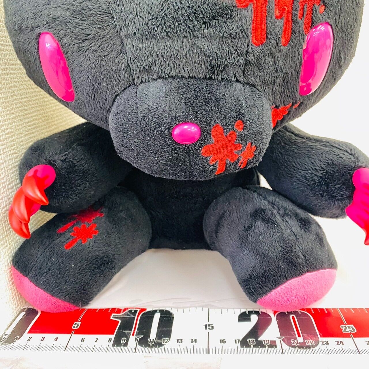 Taito Gloomy Bear Bloody Plush Soft Stuffed Toy Black Chax GP CGP Kawaii Rare