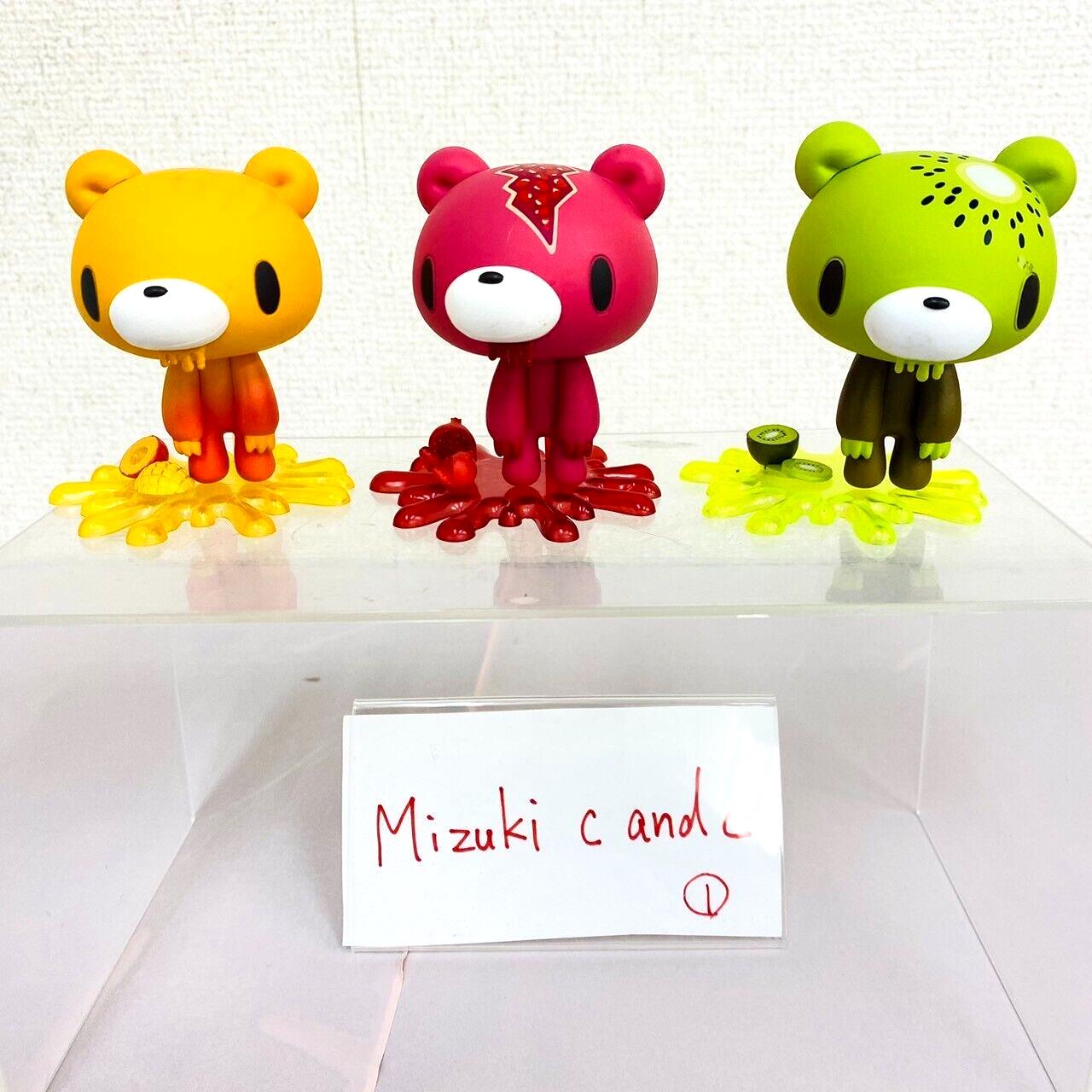 Chax GP Taito Gloomy Bear Fruit Figure Mango Kiwi Pomegranate 3 Set Juicy Rare