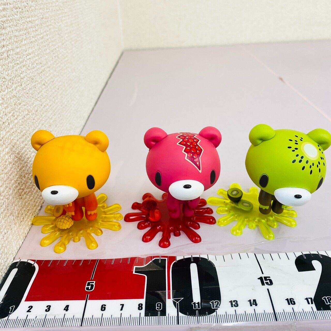 Chax GP Taito Gloomy Bear Fruit Figure Mango Kiwi Pomegranate 3 Set Juicy Rare