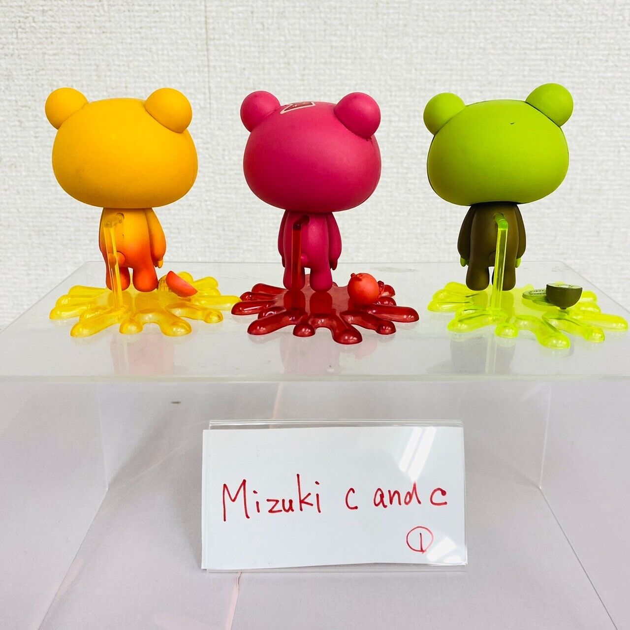 Chax GP Taito Gloomy Bear Fruit Figure Mango Kiwi Pomegranate 3 Set Juicy Rare