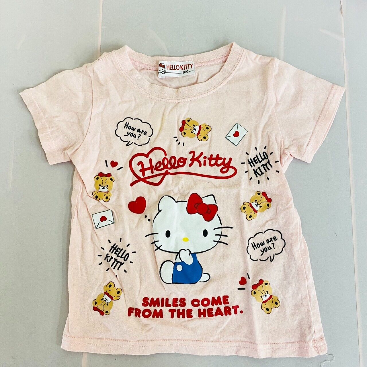 Sanrio Hello Kitty Children's Clothing Assortment T-shirt Kawaii Character Rare