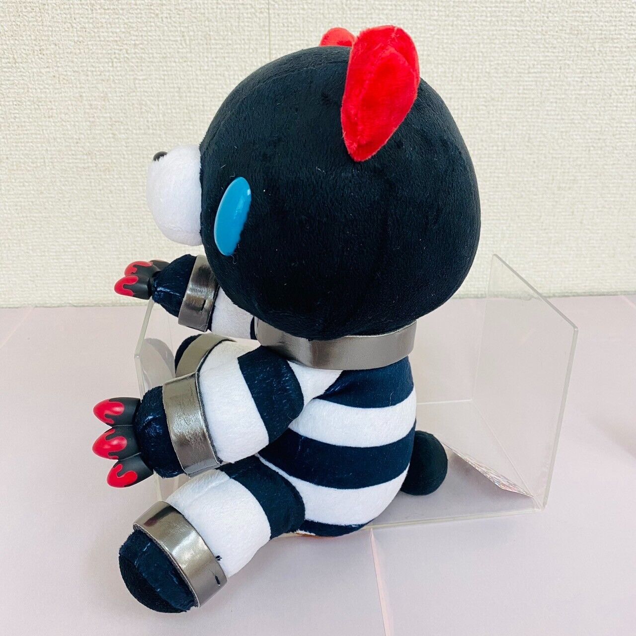 TAiTo Gloomy Bloody Bear Nanbaka Jyugo 15 Plush Soft Stuffed Toy CGP-493 Black