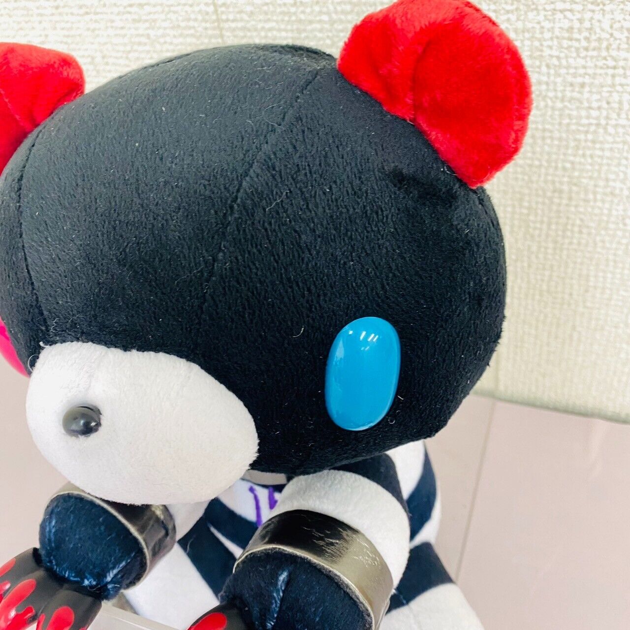 TAiTo Gloomy Bloody Bear Nanbaka Jyugo 15 Plush Soft Stuffed Toy CGP-493 Black