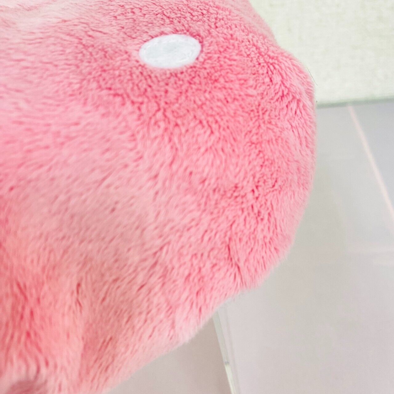 Mother Garden Tissue Cover Strawberry Pink Dot Fluffy Cotton Polyester Kawaii