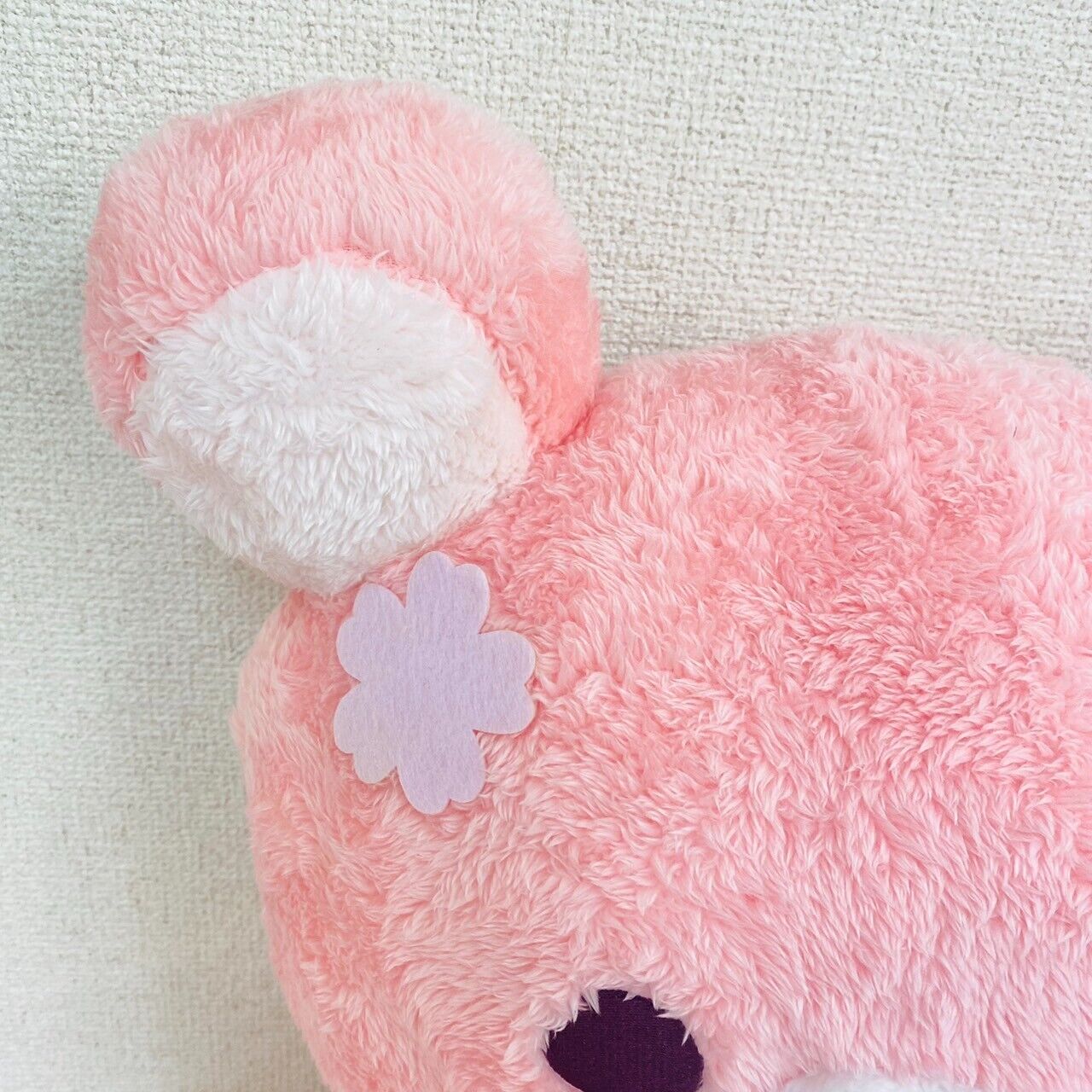 San-X Rilakkuma Plush Soft Stuffed Toy Doll Sakura Cherry Blossom Bear Pink Rare