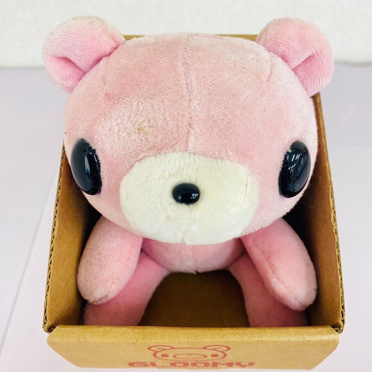 TaiTo Gloomy Bloody Bear Plush Soft Stuffed Toy Pouch Set 2 Pink Black Arm Rare