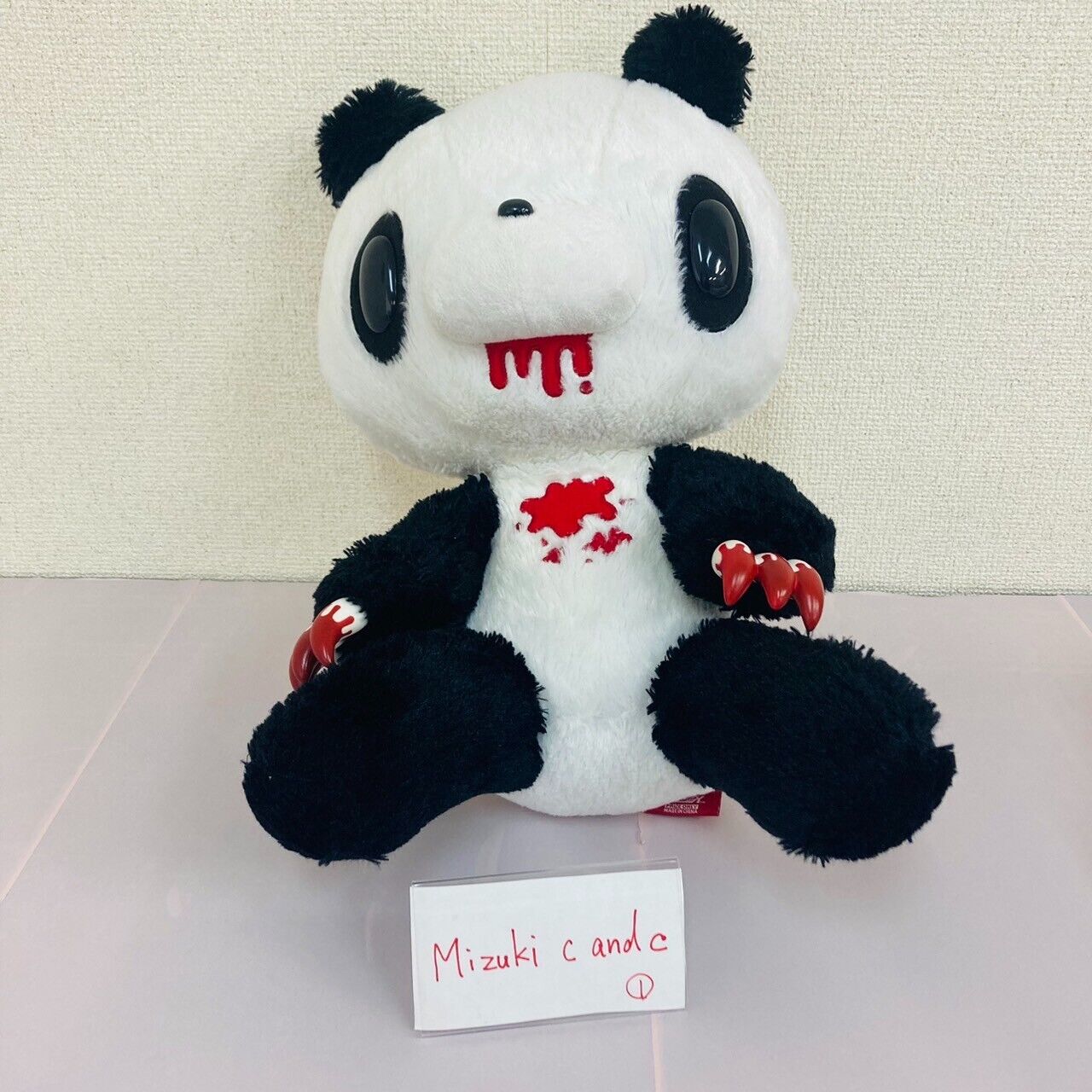 TAiTo Gloomy Bear Bloody Panda Tone Black White Plush Soft Toy CGP 324 Big Rare