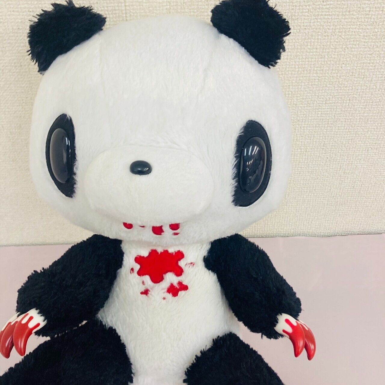 TAiTo Gloomy Bear Bloody Panda Tone Black White Plush Soft Toy CGP 324 Big Rare