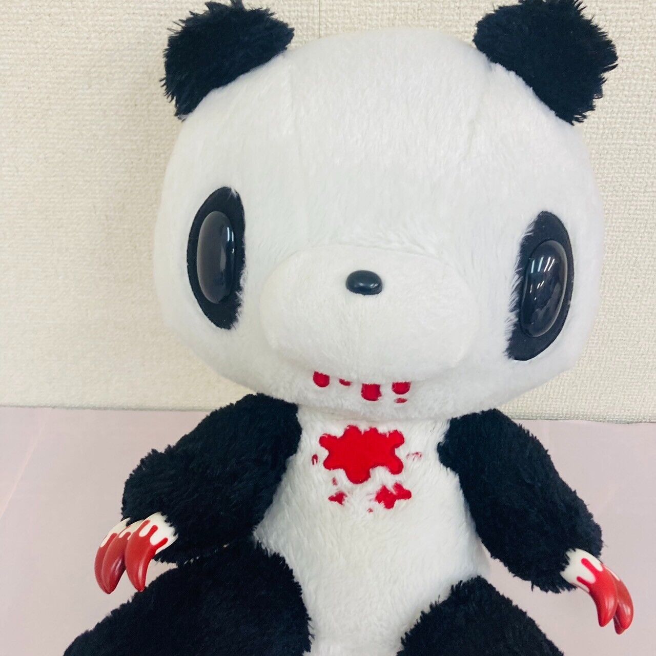 TAiTo Gloomy Bear Bloody Panda Tone Black White Plush Soft Toy CGP 324 Big Rare