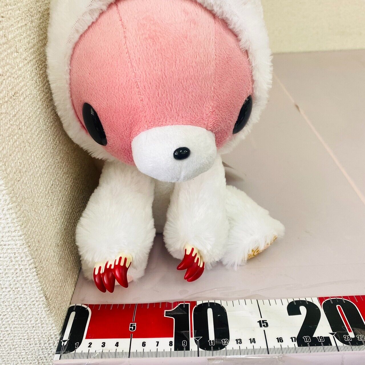 Taito Hanyou Usagi All Purpose Rabbit Gloomy Bloody Bear Plush Costume Pink Rare