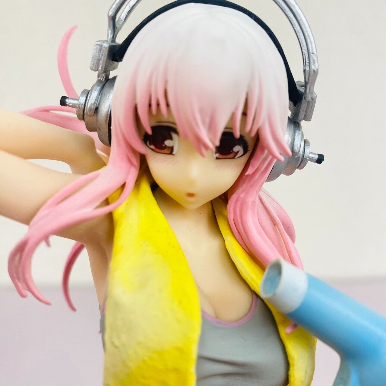 Super Sonico Special Figure Close Lifestyle Coverage Hairdryer Headphone Kawaii