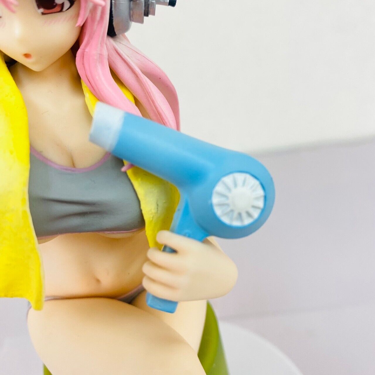 Super Sonico Special Figure Close Lifestyle Coverage Hairdryer Headphone Kawaii