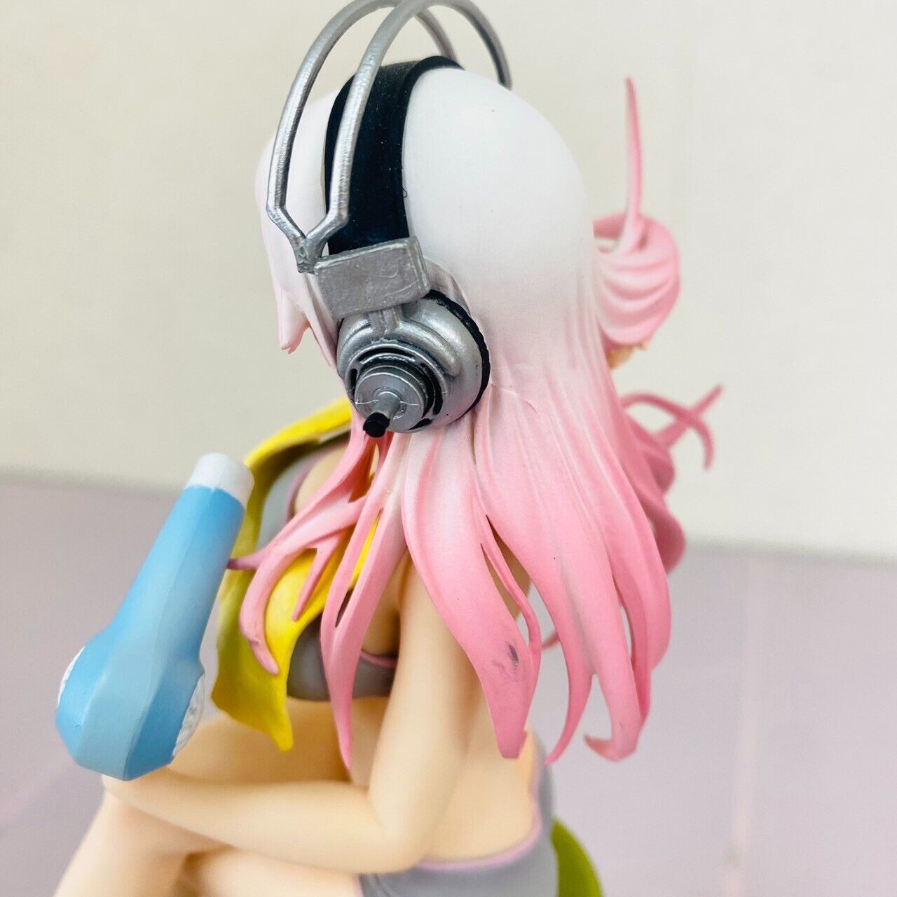 Super Sonico Special Figure Close Lifestyle Coverage Hairdryer Headphone Kawaii