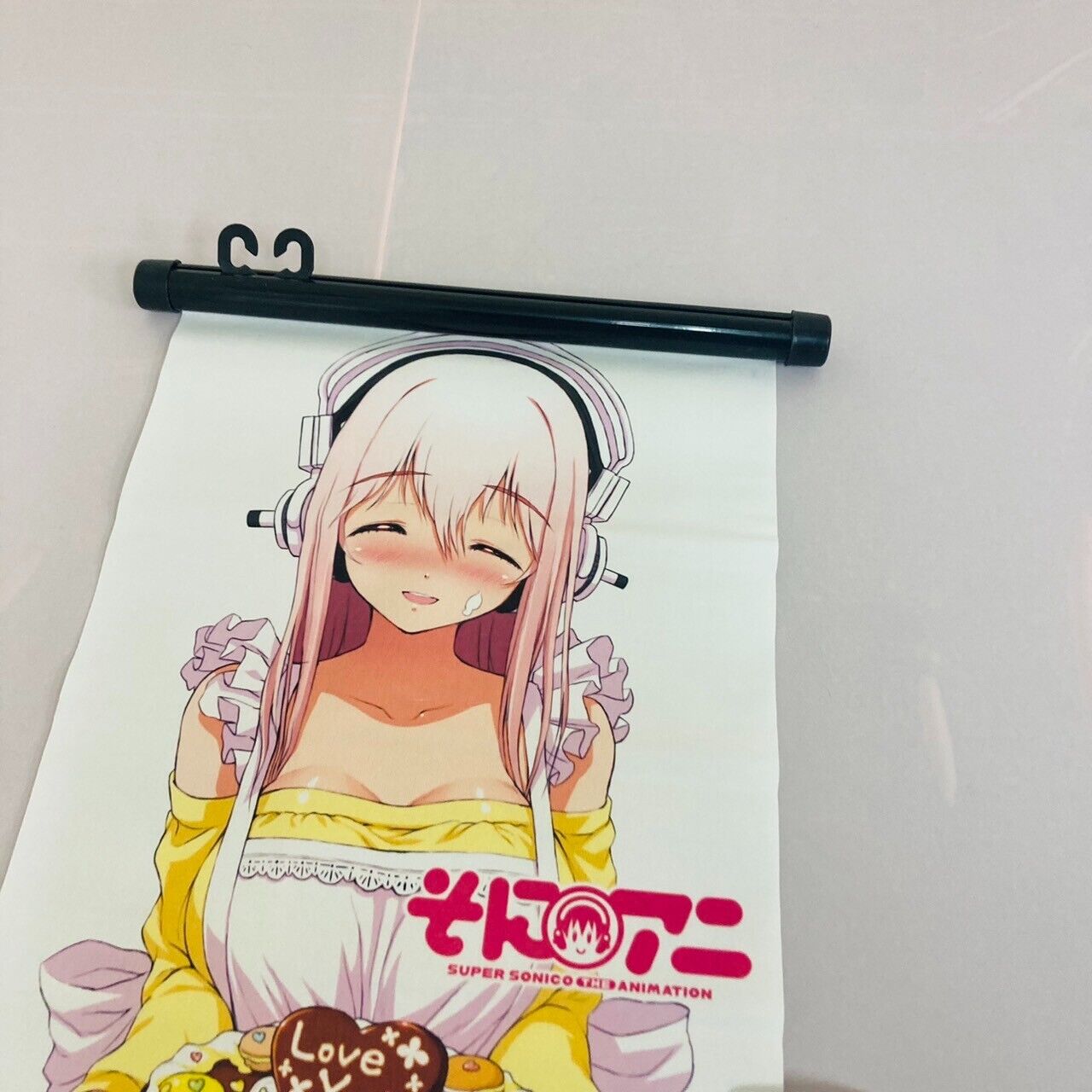 FuRyu Super Sonico Mini Tapestry Cake Apron Love You Girl Anime Kawaii Cute Rare